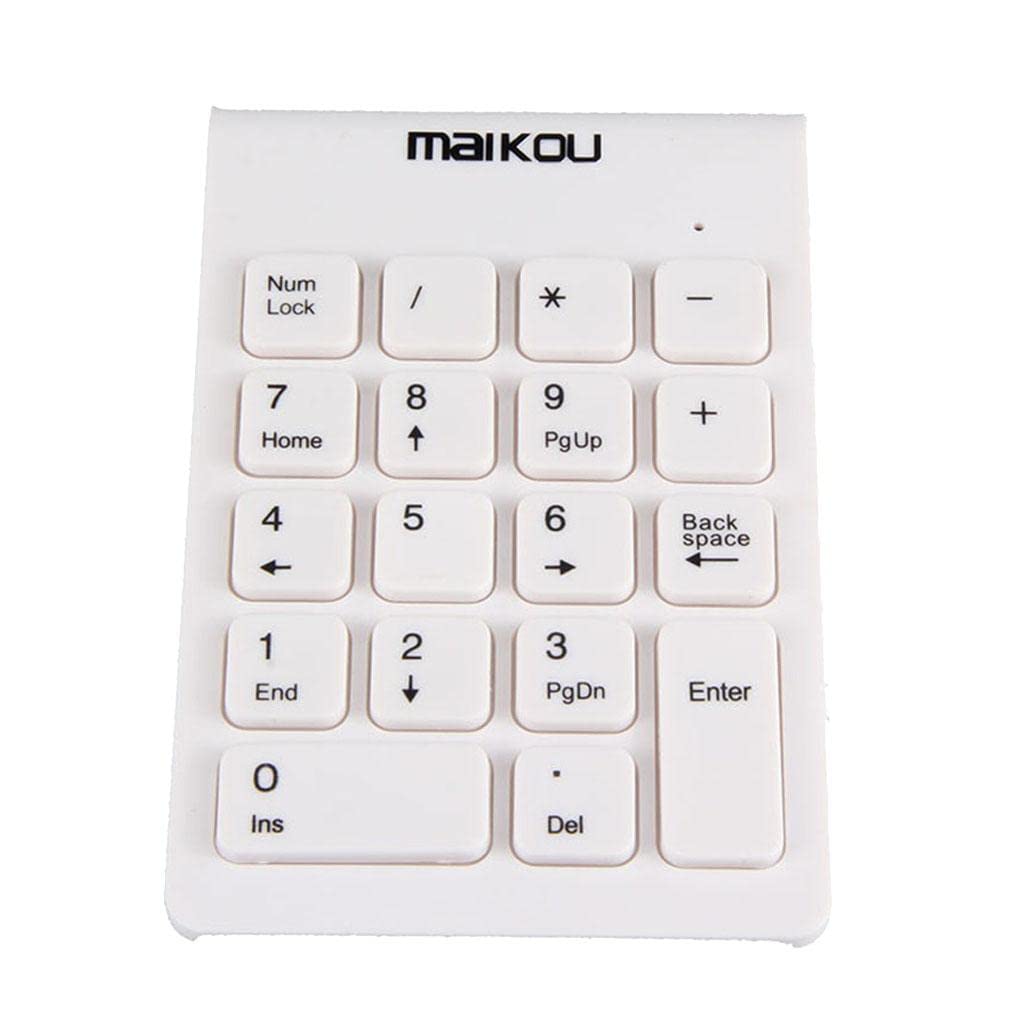Mini USB 18-Keys Num Pad Numeric Number Keypad Keyboard for Laptop Notebook White | Computers & Accessories|Accessories & Peripherals|Keyboards, Mice & Input Devices|Keyboards-image-24