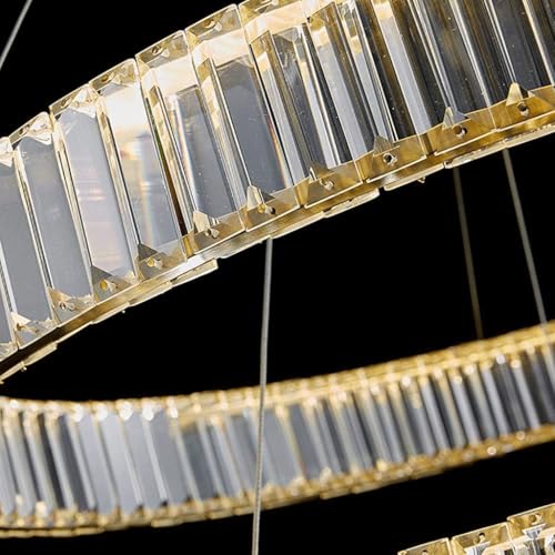 Lámpara de araña de cristal luz decorativa para ambientes oscuros 4