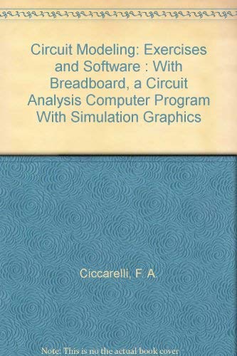 Circuit Modelling: Exercises and Software : Buy Online at Best Price in ...