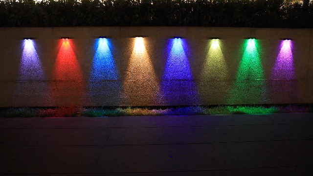 ZCXLIGHT Solar Fence Lights Outdoor,Fence Solar Lights Outdoor