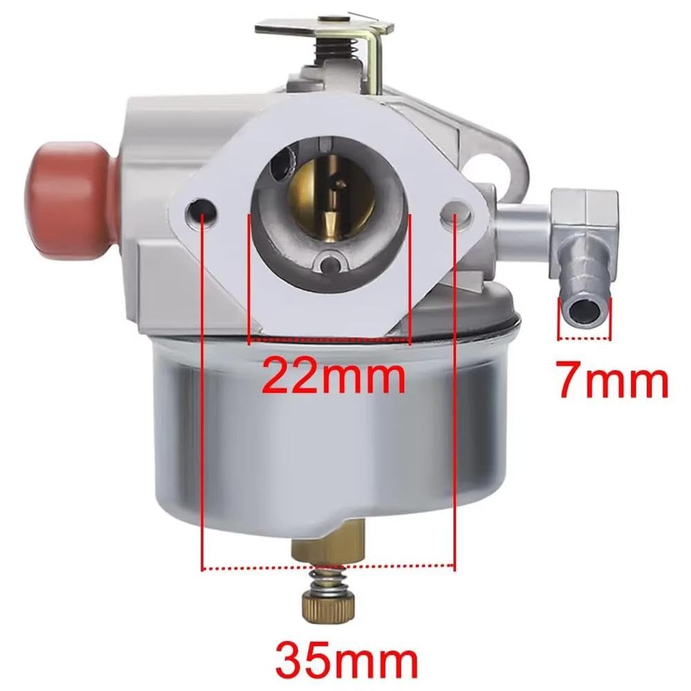 Componente Para Tecumseh TVS90 TVS100 TVS105 Carburador