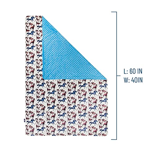 Wildkinplushthrowblanketsoftcozycomfortidealfortoddlerstraveldaycarehorsedreams Urban Country Home Decor Wildkin plush throw blanketsoft cozy comfort ideal for toddlers travel daycare horse dreams urban country home decor