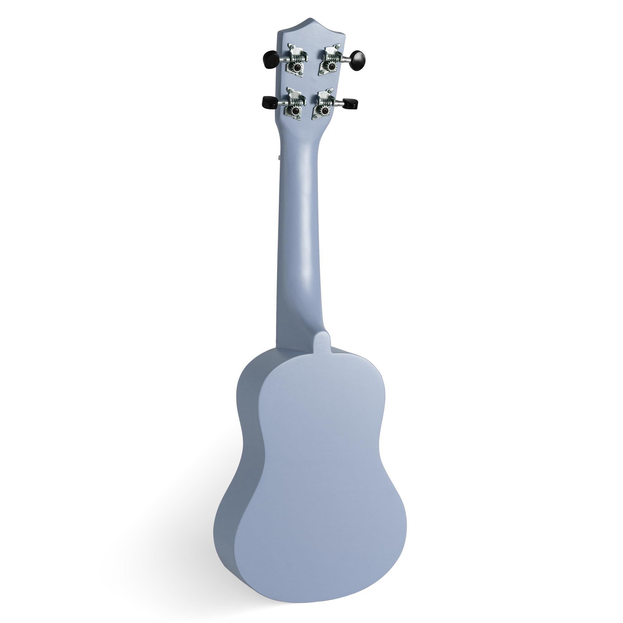 Mad About SU8 Ukulele Soprano - Blu Lavanda con Custodia Gig, Plettri e Corde di Ricambio - Ideale per Scuole e Principianti, Include Corde Nero Carbonio per una migliore accordatura