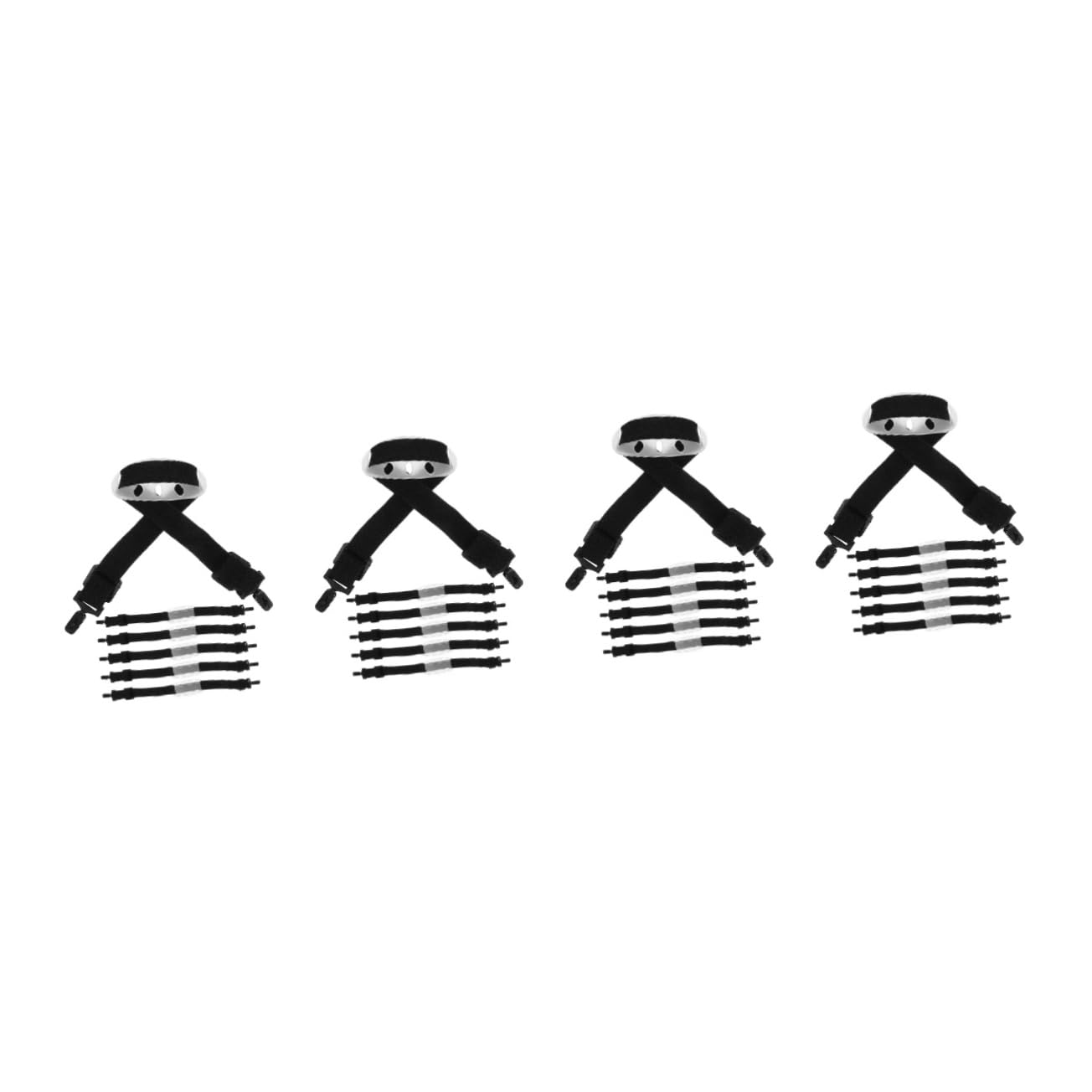 OSALADI 18 Pcs Casque Jugulaire Casques Mentonnière Mentonnière pour Casque Mentonnière De Protection Chapeau Mentonnière De Remplacement Mentonnière Mentonnière Mentonnière Boucle en