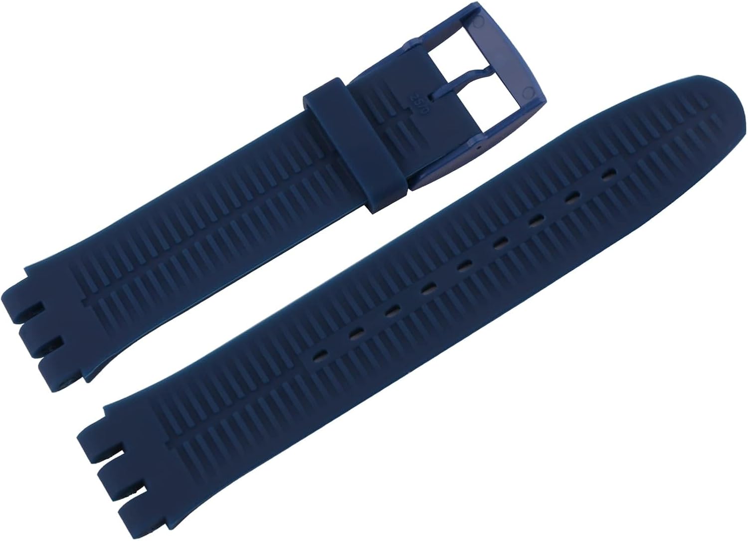 Rubber 17MM 19MM Watch Strap Compatible Swatch Watch Band Replacement Waterproof Silicone Watch Wristband for Ladies