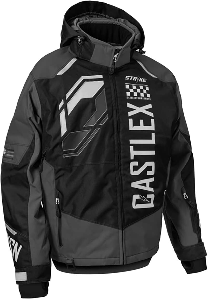 Castle X Men's Strike G5 Jacket (Black/Charcoal/Silver - X-Large Tall)