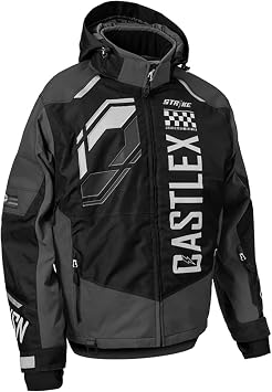 Castle X Mens Strike G5 Jacket Black/Charcoal/Silver - X-Large Tall