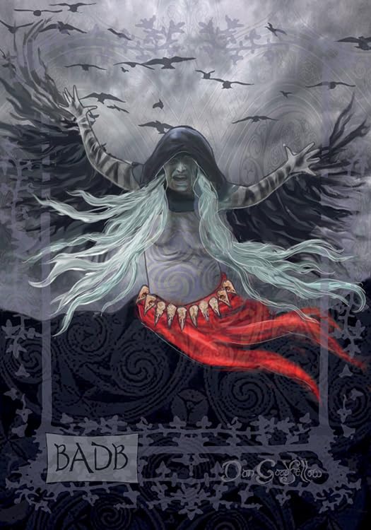 Celtic Goddesses, Witches, and Queens Oracle: (Oracle Kit Box Set with 40 Cards and Guide Book) - Image 10