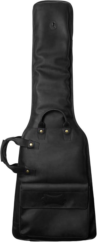 Levys Solera Series Premium Genuine Crazy Horse Leather Gig Bag for Electric Guitars