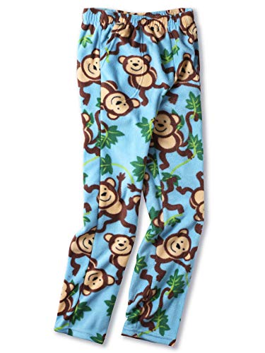 Mens Premium Pajama Pants Animal Knit Fleece Lounge PJ Bottom with Pockets2