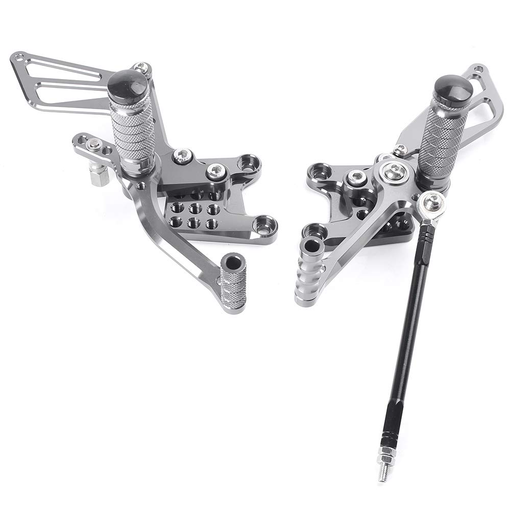Adjustable Foot Pegs For Sport Bikes Motorcycle Rearset Foot Pegs ...