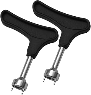 BIUDECO 2pcs Sneakers Nail Puller Nail Accessories Golfs Spike Removing Tool Golfs Shoe Tools Golfs Accessories Golfs Shoe Supplies Golfing Spike Remover Golfs Grip Removal Tool Pointy Abs