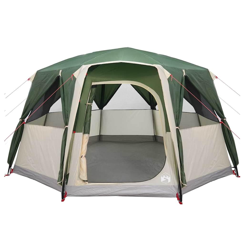 Zelt für Personen Grün, x x, mit abnehmbarem Regenfly, Belüftungsfenstern, E-Port, Moskitonetz, Winddicht und wasserdicht, ideal für Camping, Trekking, Strand, Outdoor
