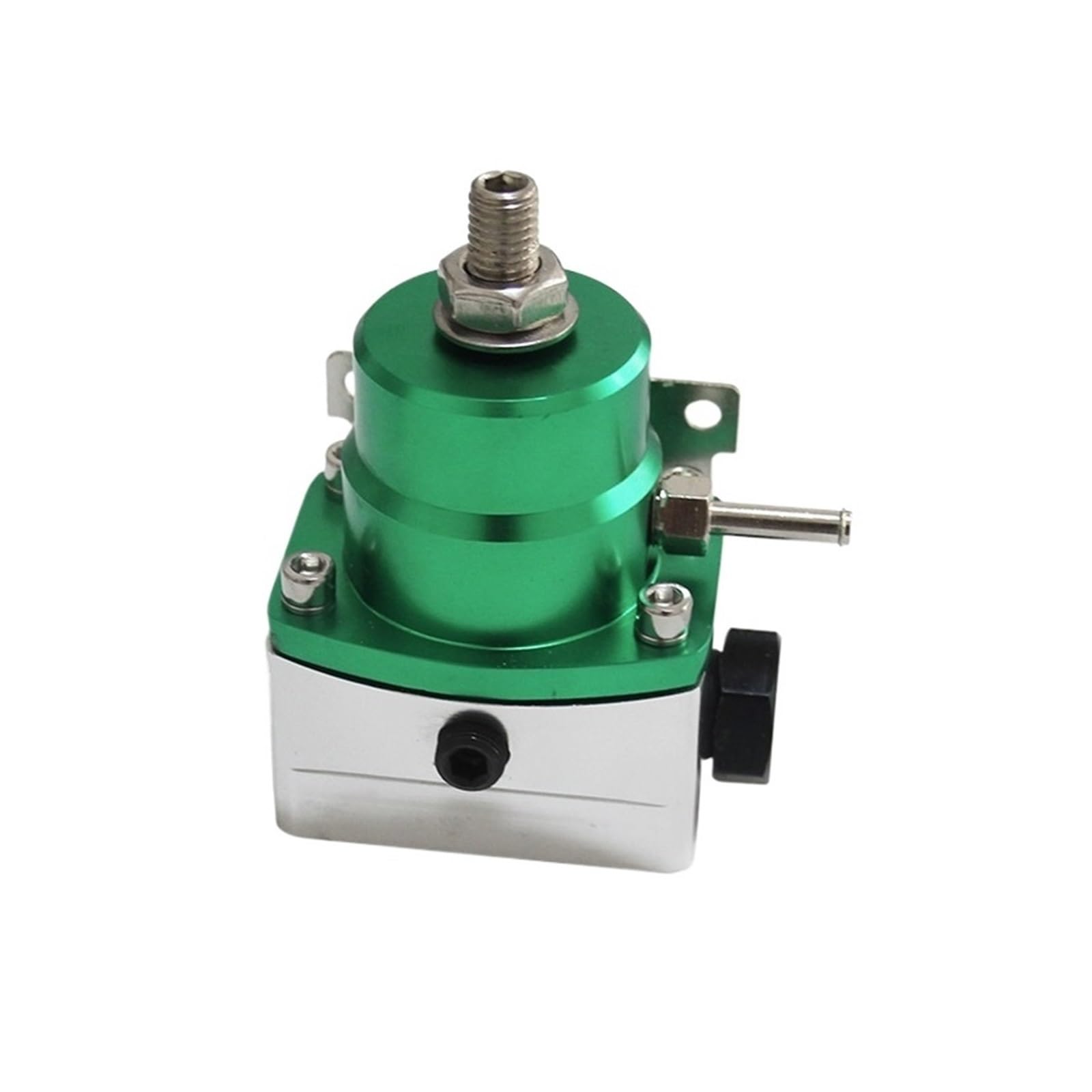Universal Adjustable Fuel Pressure Regulator Oil 160psi 100psi Gauge AN6 an 6 Fuel Pressure Regulator kit Fitting End Colourful(Purple)