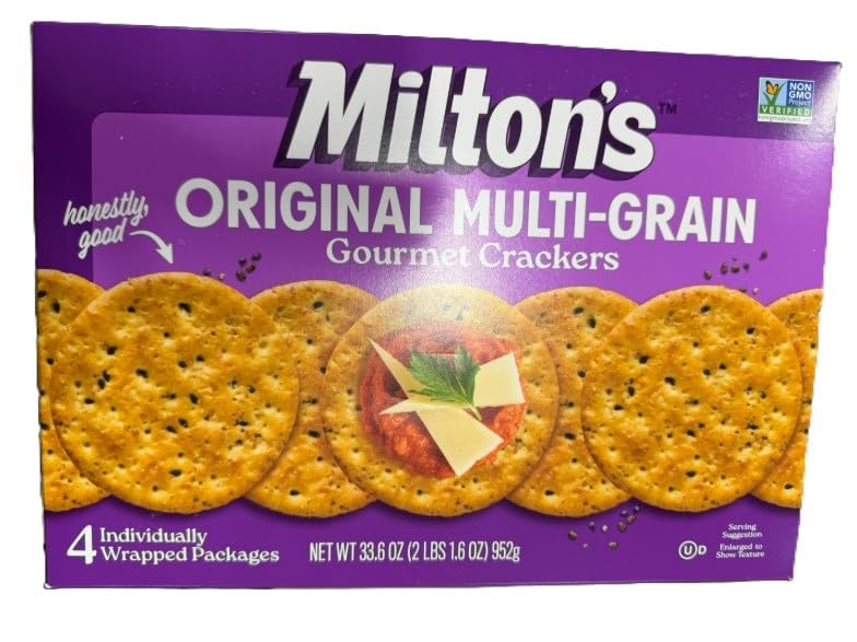 Milton's Original Multi-Grain Gourmet Crackers, 33.6 oz