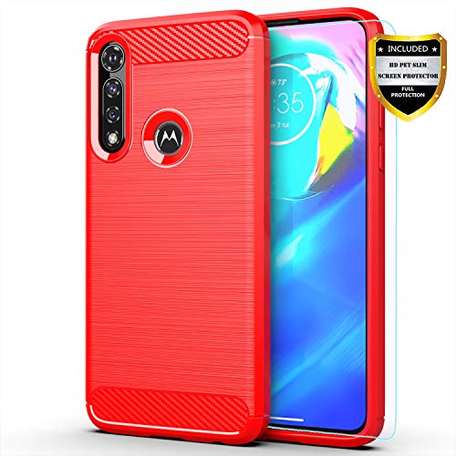 Moto G Power case,Motorola G Power case,with HD Screen Protector,MAIKEZI Soft TPU Slim