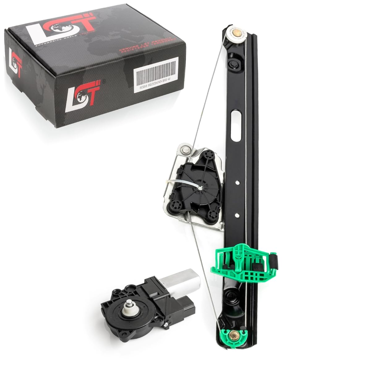 LST Elektrischer Fensterheber mit Motor hinten links kompatibel mit BMW 3er E90 E91 2004-2012