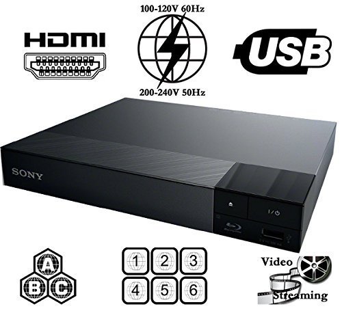 image for Sony BDP-S1700 Multi Region Blu-ray DVD, Region Free Player 110-240 Vo
