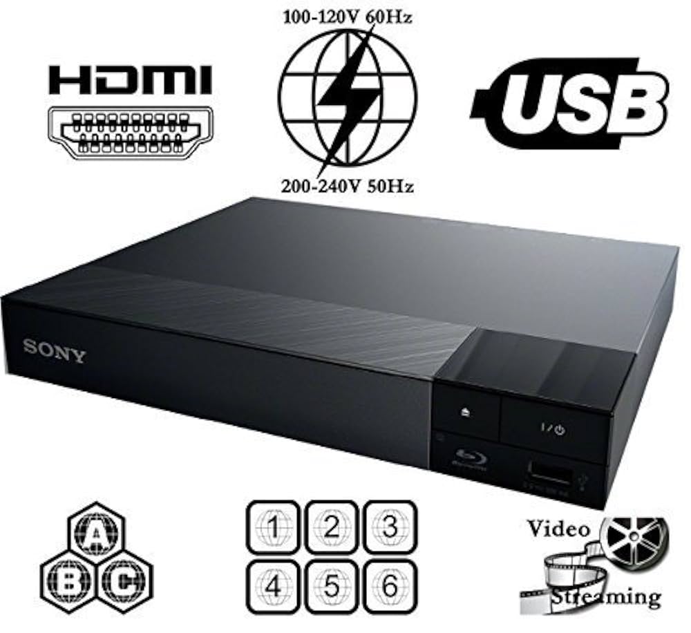 SONY BDP-S1700 REGION FREE プレーヤー Sony BDP-S1700 Region Free Blu-Ray DVD Player | Multi-Region