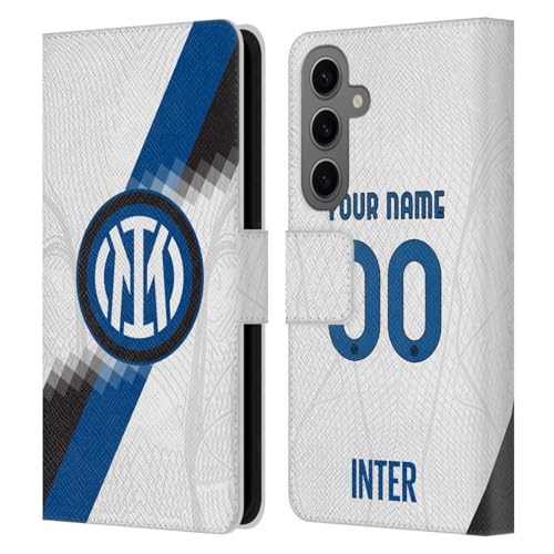 Étui portefeuille personnalisé Inter Milan Samsung S25 pour garder vos cartes au stade