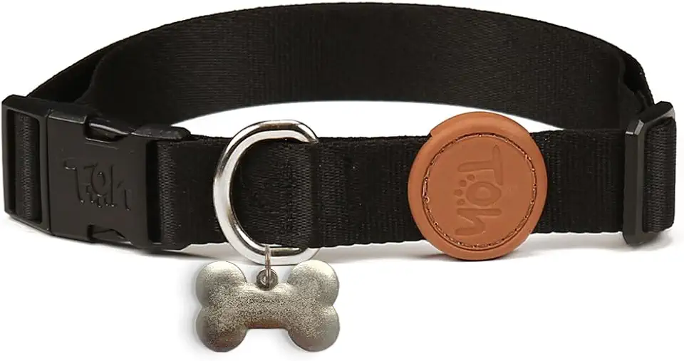 Toh Coleira Avulsa Com Tag Id Preto M