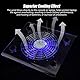 Laptop Cooling Pad, Laptop Fan Cooling Stand, Ultra Leise USB Notebook Cooler Cooling Pad Lüfter mit LED RGB Lichtern für Laptop Notebooks