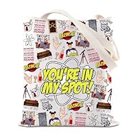【High quality】:Our tote bags are made of high quality canvas materials. It is firm in sewing, not easy to deform, not easy to tear, portable, soft and durable, and can be used repeatedly for a long time. 【Perfect Size】:The tote bag stands at 14.9inch...