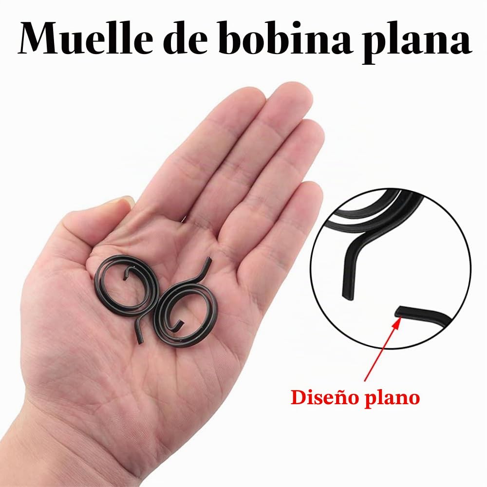 10 piezas de muelles para manijas de puerta, kit de reparación de resortes para manijas de puerta, kit de reemplazo y reparación de resortes para manijas de puerta de hardware universal
