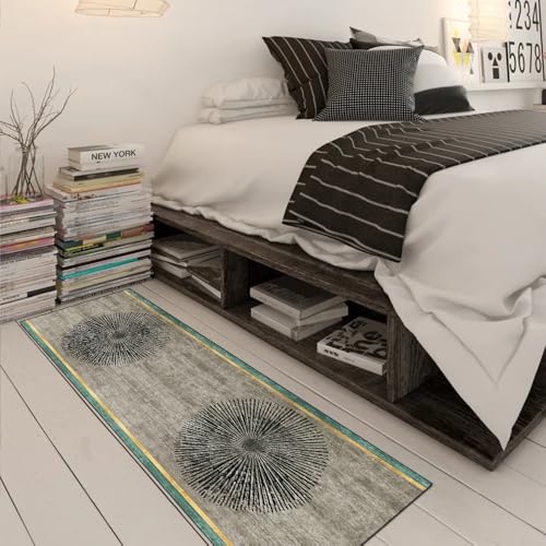 Alfombra de cocina lavable con base antideslizante estilo vintage 3