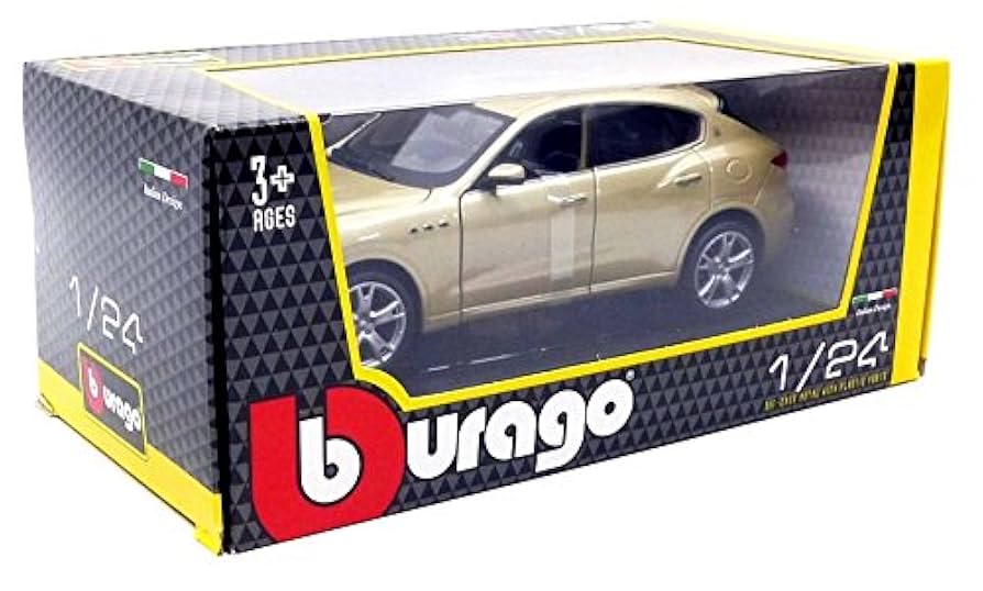 Bburago （ブラーゴ） Maserati LEVanTE 1/24 Bburago Model Samochodu Maserati Levante 1:24 Złoty - Ceny i