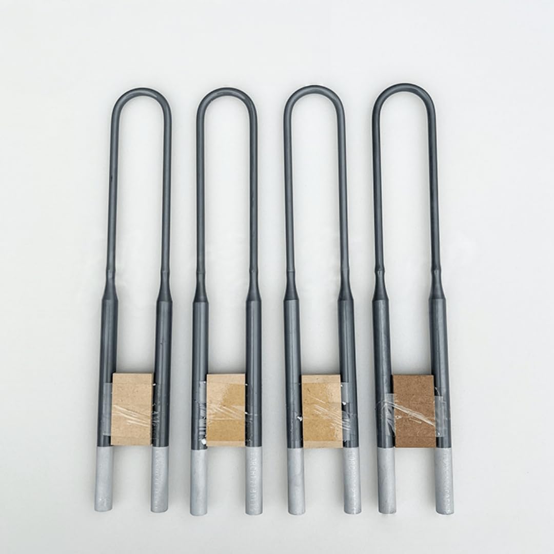 Silicon Molybdenum Rods, U-Shaped Heating Elements/High-Temperature Kiln Accessories Heating Silicon Molybdenum Rods (Φ6, Φ12, L=310mm(140+170), D=40mm)