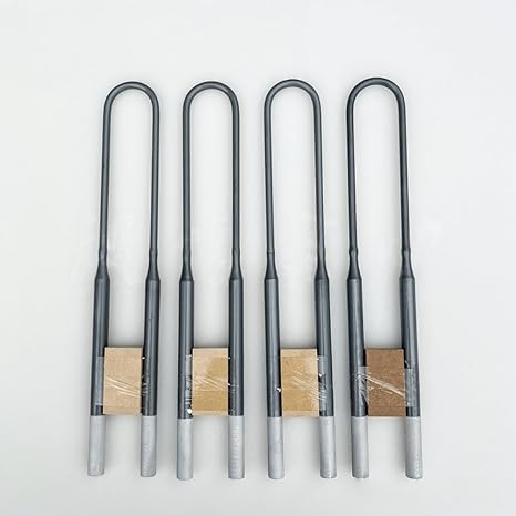 Silicon Molybdenum Rods, U-Shaped Heating Elements/High-Temperature Kiln Accessories Heating Silicon Molybdenum Rods (6, 12, L310mm(140+170), D40mm)