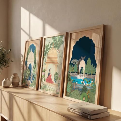 Image of NoWorries Wall decor paintings for living room - Wall frames for home decor /Wall hangings Home decor items - (Synthetic Engineered Wooden Frame) (MIN -6, 17x25 inches)