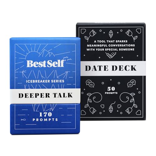 BestSelf Deeper Talk Date Deck Bundle - Conversation Cards