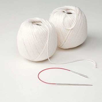 Addi 'Sockwonder' Lace Circular Needles 25cm/10, 2mm (US# 0), EasyKnit Rocket (EU Version) with red Cord