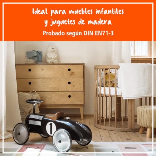 Miniatura 5 de Poliboy Aceite Para Muebles, Producto Nutritivo Para Muebles De Madera, Aceite De Madera Incoloro, 1 X 200 Ml, Fabricado En Alemania