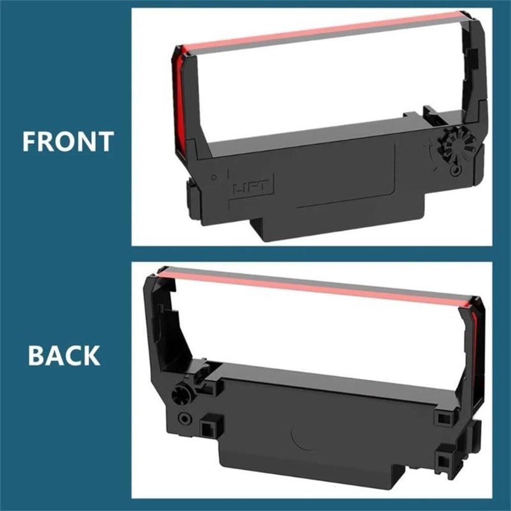 Compatibile Ribbon NK506 TM-U220 POS Cassa Nero (rosso e nero)