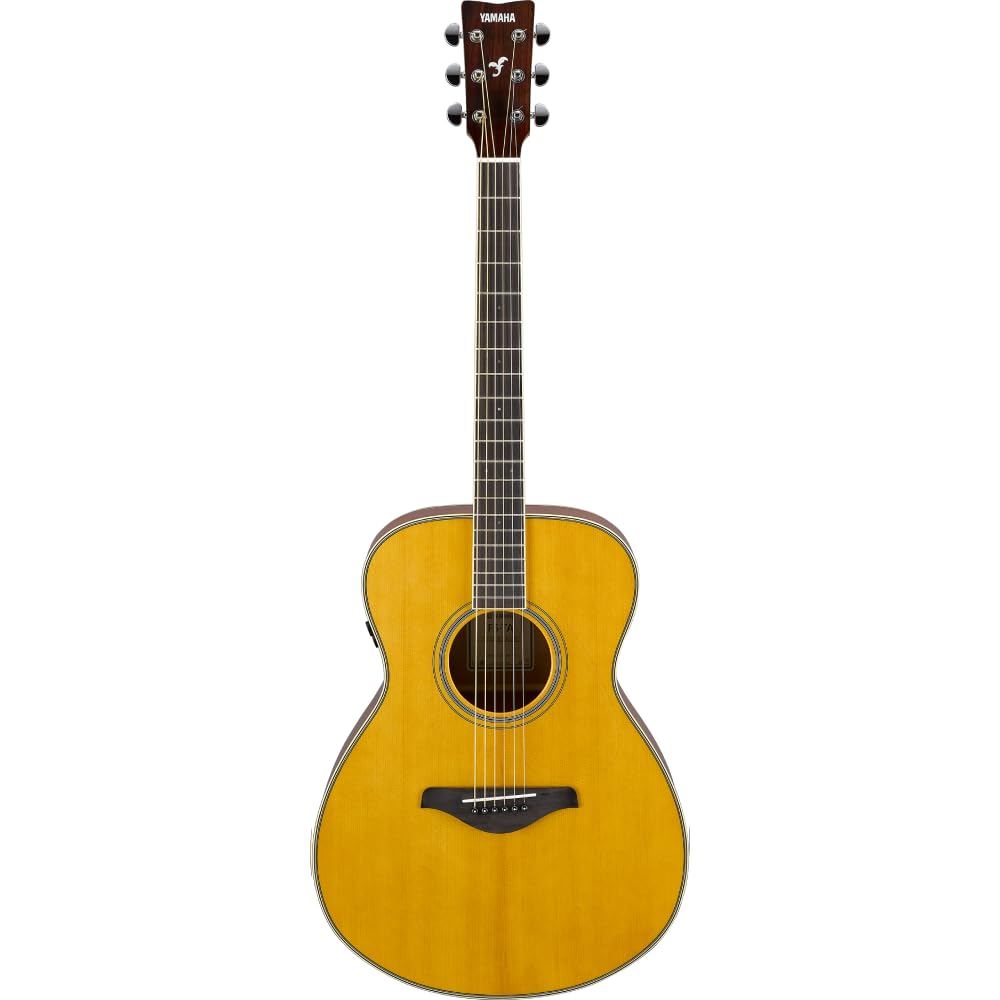 Yamaha FS-TA Concert Size Transacoustic Guitar w/ Chorus and Reverb, Vintage Tint