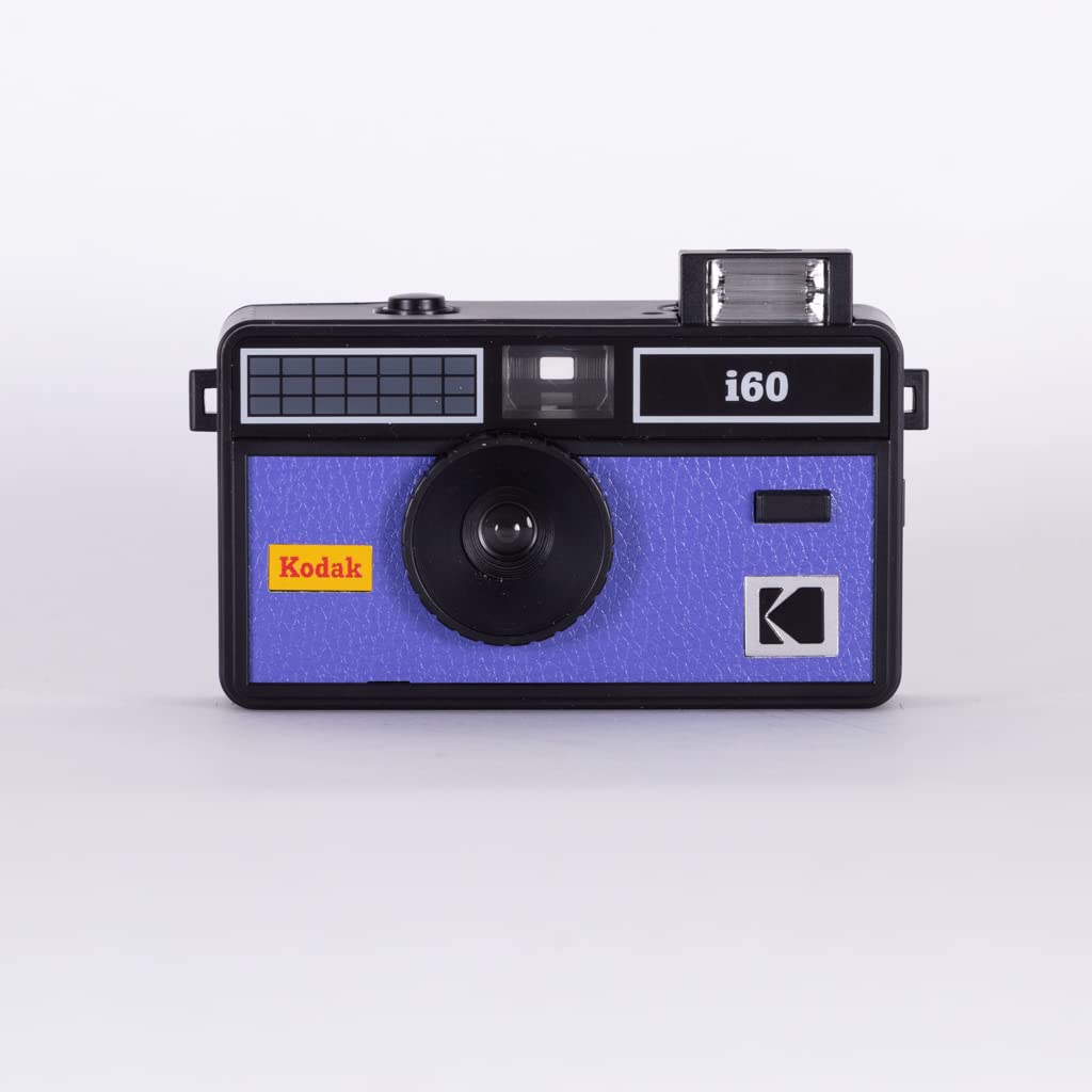 Kodak i60 Cámara de película Reutilizable de 35 mm, Estilo Retro, sin Enfoque, Flash Integrado, Prensa y Flash emergente (Muy Peri)