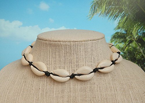 COLLAR SUPERVIVIENTES GARGANTILLA CON CONCHAS COWRIE COWRY NECKLACE TH