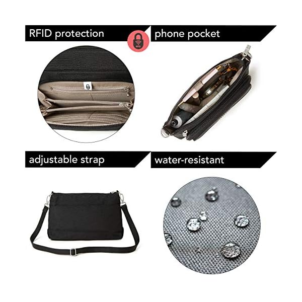 Baggallini Original RFID Everyday Crossbody Bag