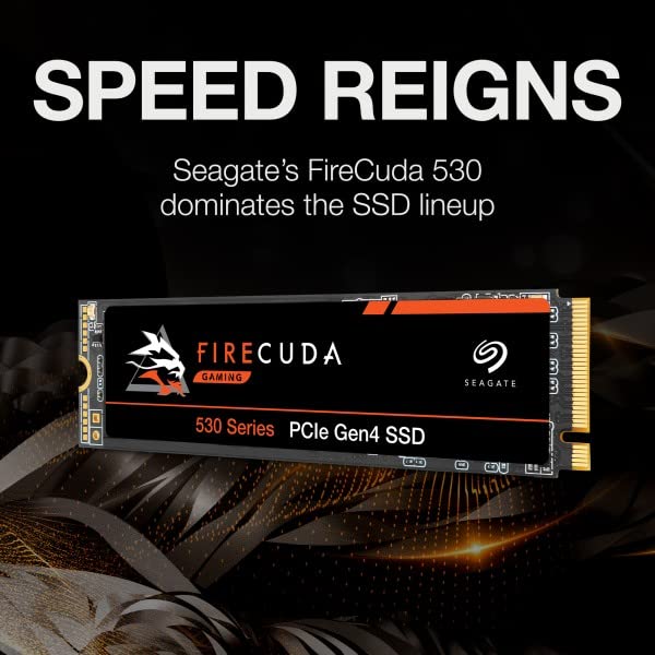 Seagate FireCuda 530 4TB Internal Solid State Drive - M.2 PCIe