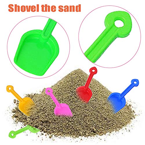 image for Guuozzli 7 PCS Kids Beach Toys Set,Including 2 PCS Sand Buckets and 5 