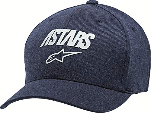 Gorra Alpinestars reflectante negra ajustable estilo deportivo para moto