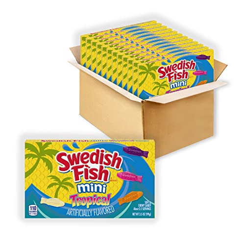 SWEDISH FISH Mini Tropical Soft & Chewy Candy
