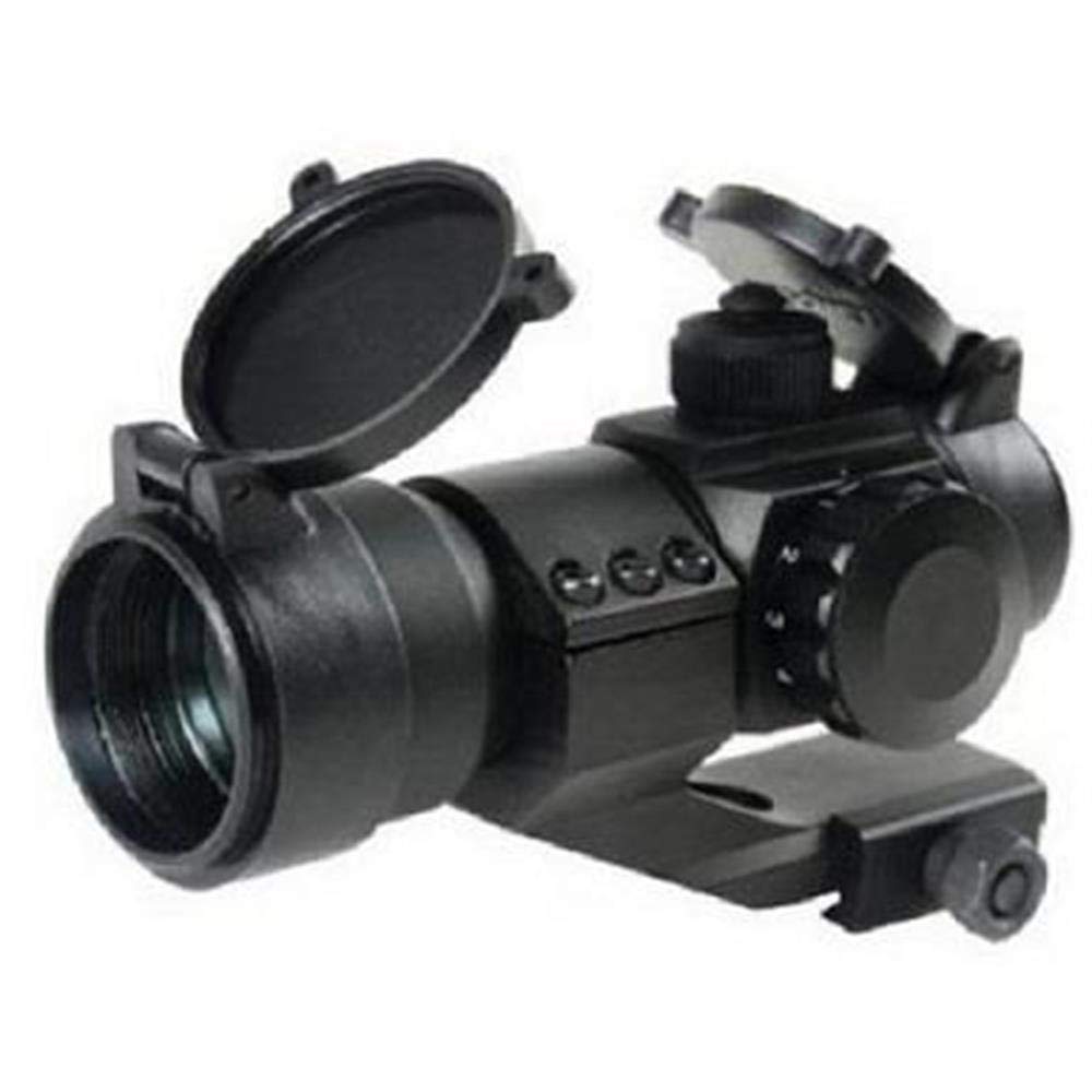MIRINO Red DOT Fucile Softair M4 G36 MP5 Scar Full-Metal Punto Rosso O Verde con 5 Livelli di INTENSITA' (JS-1X30RD)