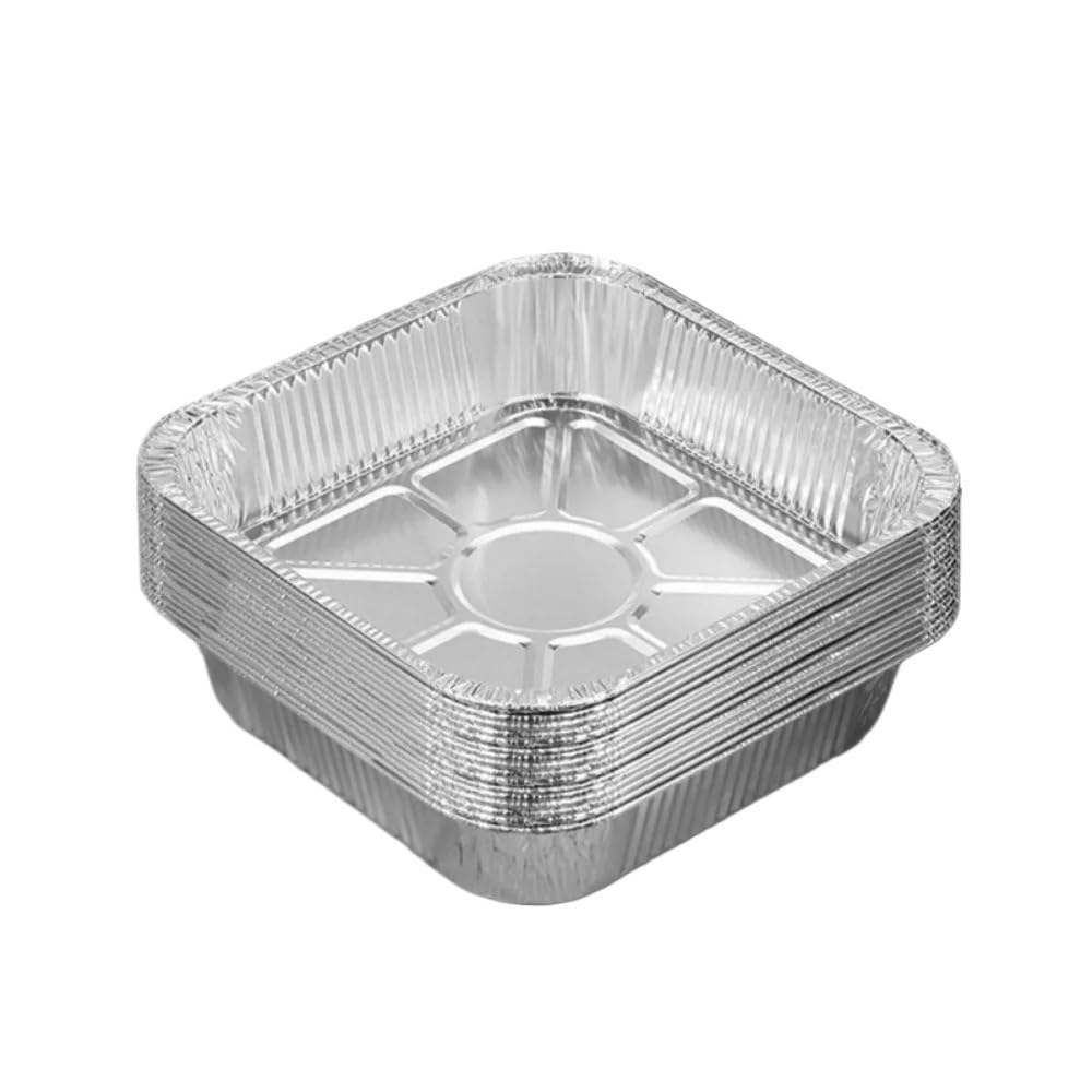 Bandeja aluminio cuadrada desechable freidora aire recolector grasa