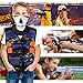 Kids Tactical Vest Kit for Nerf Guns Series with Refill Darts,Dart Pouch, Reload Clips, Tactical Mask, Wrist Band and Protective Glasses,Nerf Vest Toys for 4 5 6 7 8 9 10 11 12 Year Boys(2 Pack)
