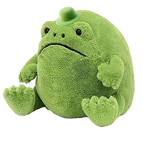 Zokol 2023 New Ricky Rain Frog Plush Frog Stuffed Toy, 8 Inch Frog Body, Soft Stuffed Gift Dolls For Kids Boys Girls #TOP4
