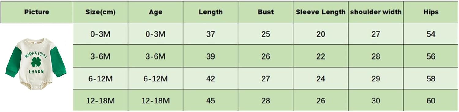 YINGISFITM Baby Boy Girl St Patricks Outfit Newborn My First St Patricks Clover Bubble Sweatshirt Romper Spring Clothes - Image 7